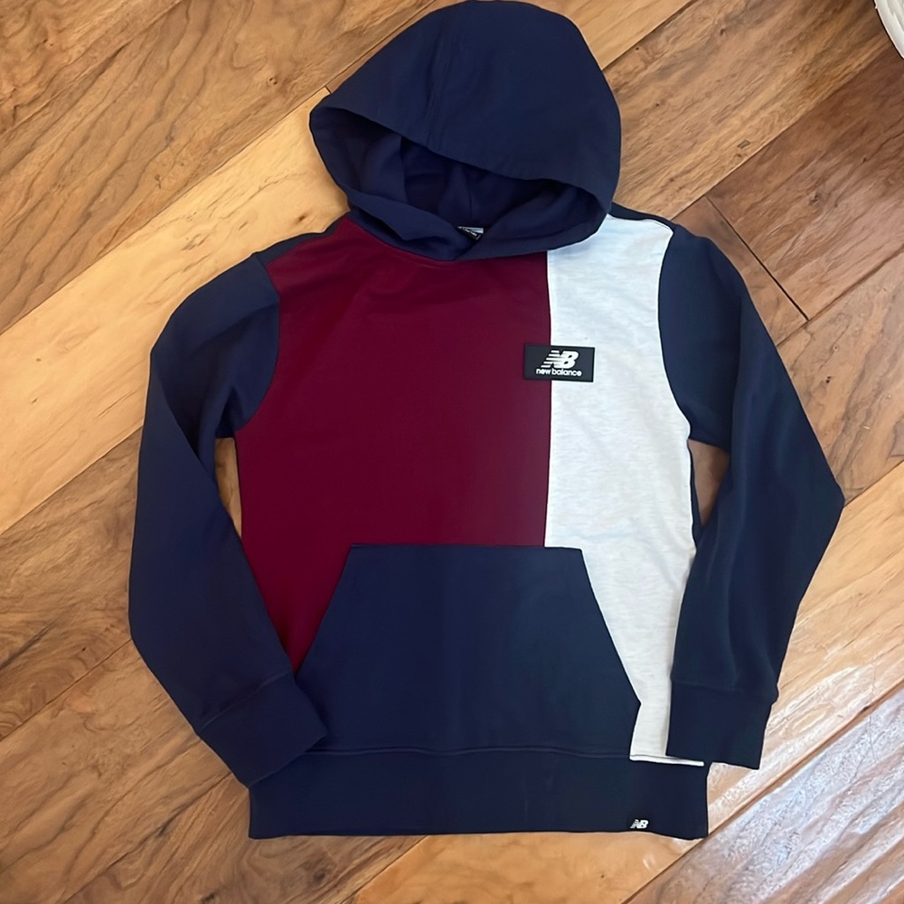 Boys New Balance Hooded Sweatshirt Hoodie